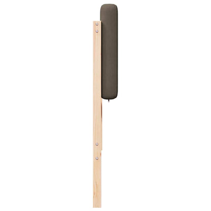 vidaXL Gepolstertes Kopfteil mit Kopfteil Braun und Taupe 160 cm