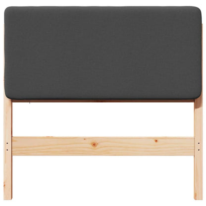 Gepolstertes Kopfteil mit Kopfteil Braun und Dunkelgrau 100 cm