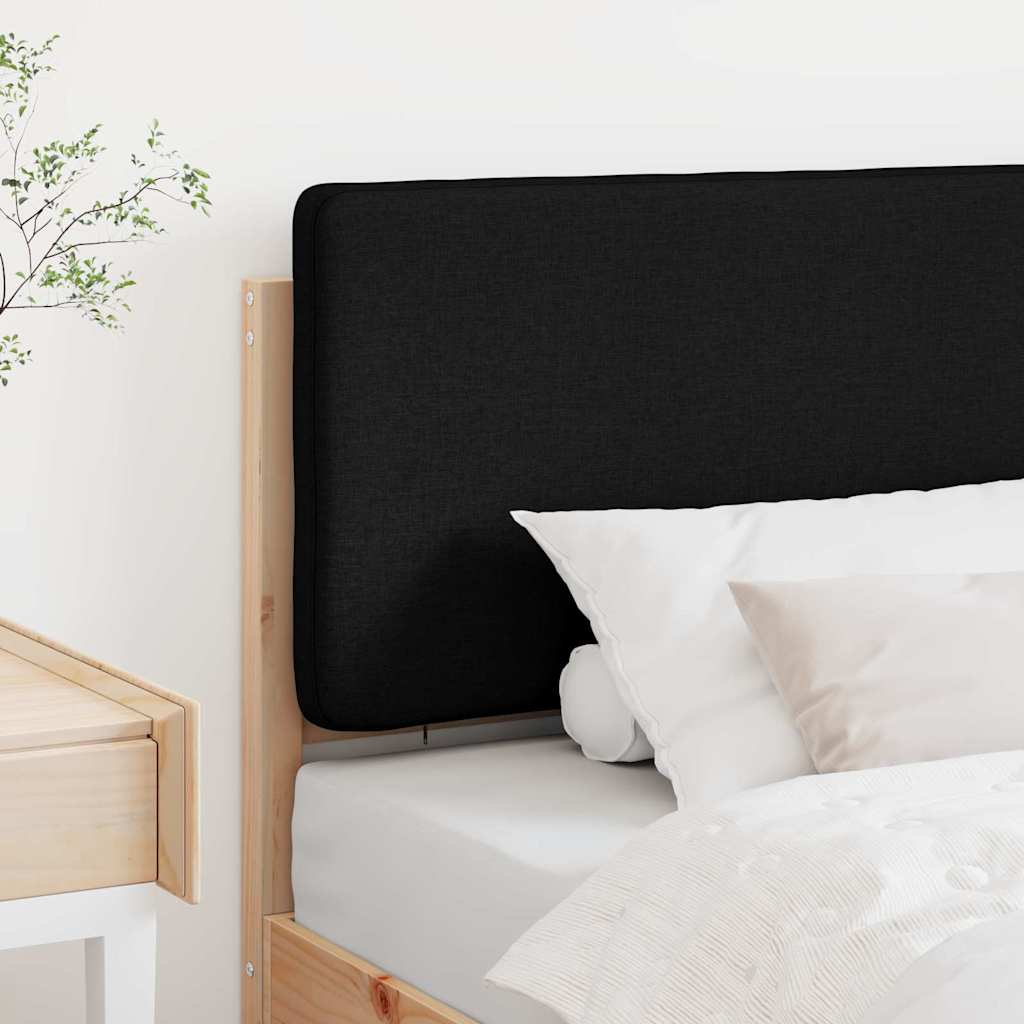 vidaXL Gepolstertes Kopfteil mit Kopfteil Braun und Schwarz 90 cm