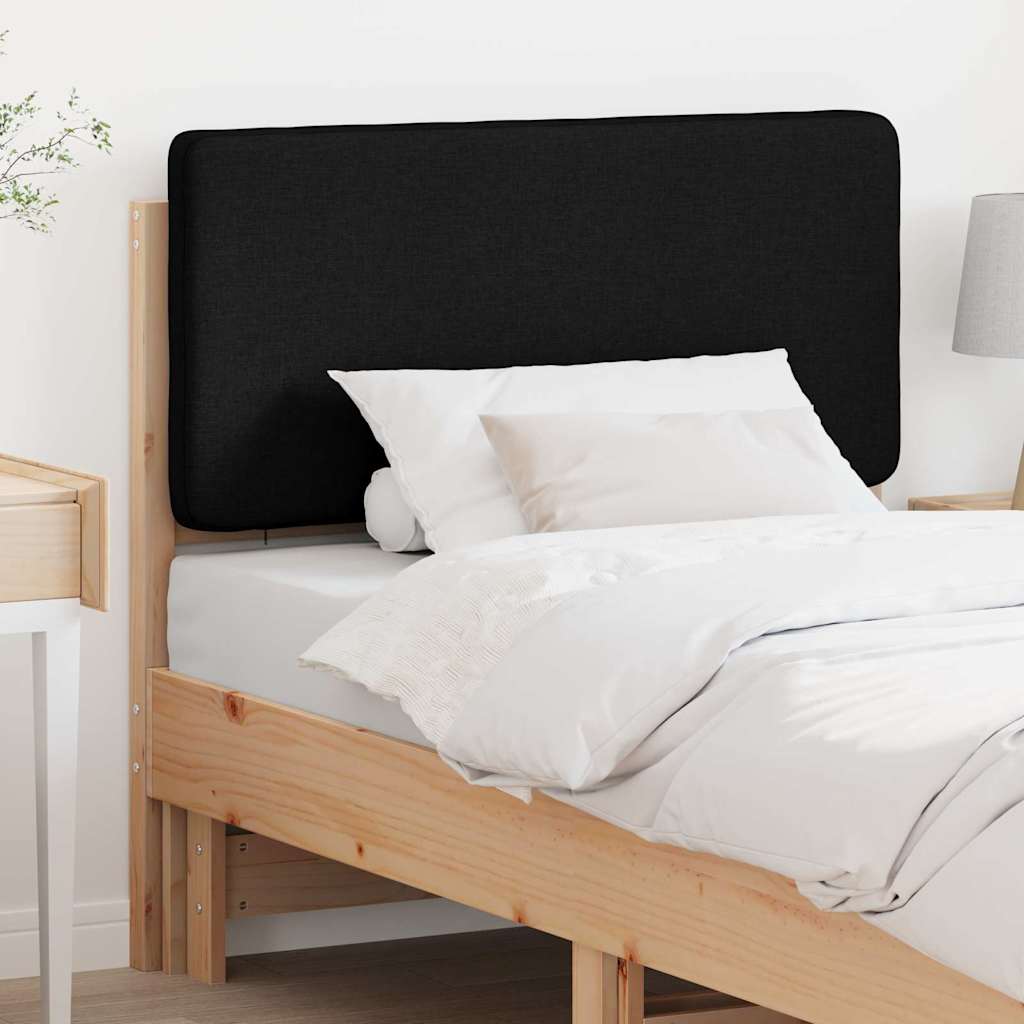 vidaXL Gepolstertes Kopfteil mit Kopfteil Braun und Schwarz 90 cm