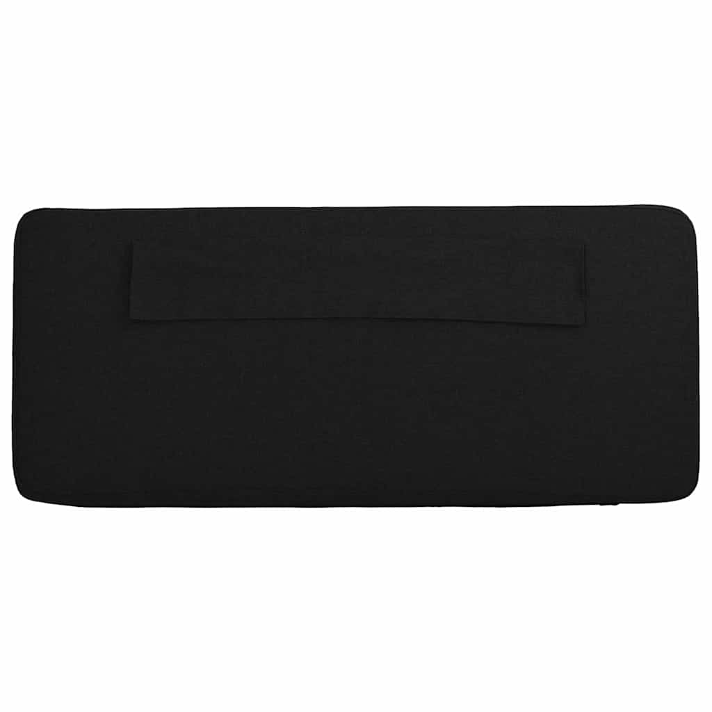 vidaXL Gepolstertes Kopfteil mit Kopfteil Braun und Schwarz 80 cm