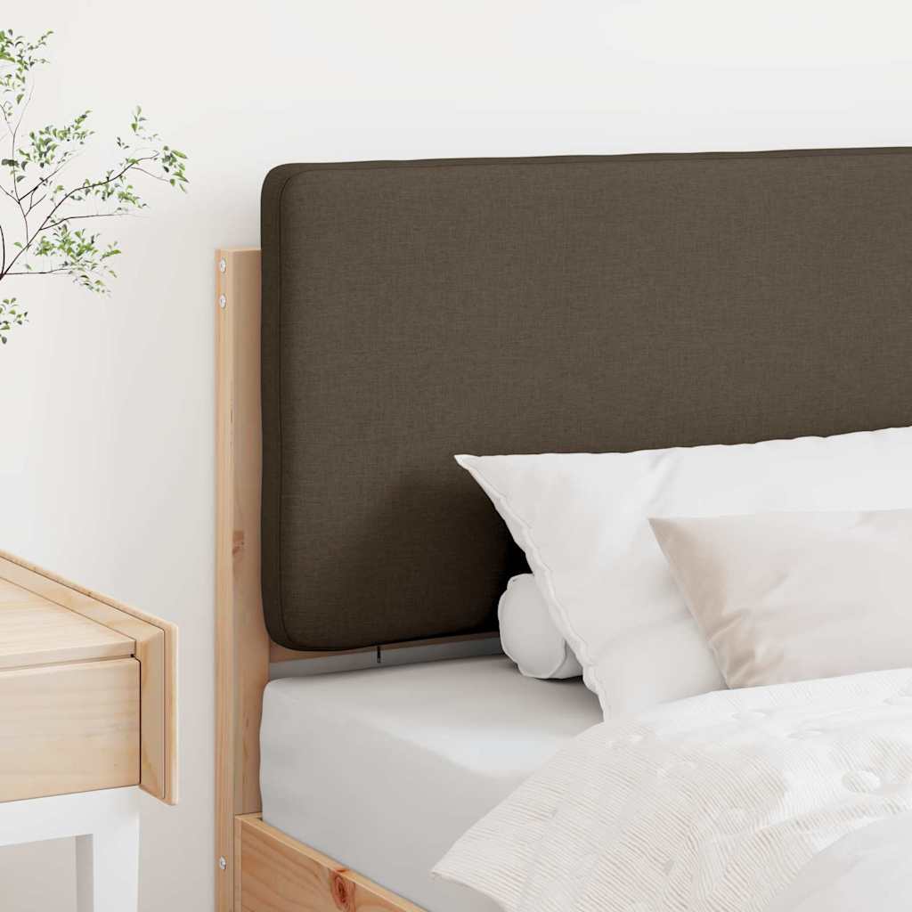 vidaXL Gepolstertes Kopfteil mit Kopfteil Braun und Taupe 80 cm