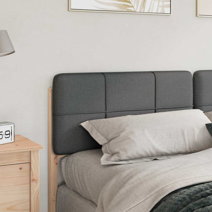 Gepolstertes Kopfteil mit Kopfteil Braun und Hellgrau 180 cm