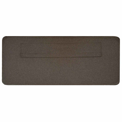 vidaXL Gepolstertes Kopfteil mit Kopfteil Braun und Taupe 180 cm