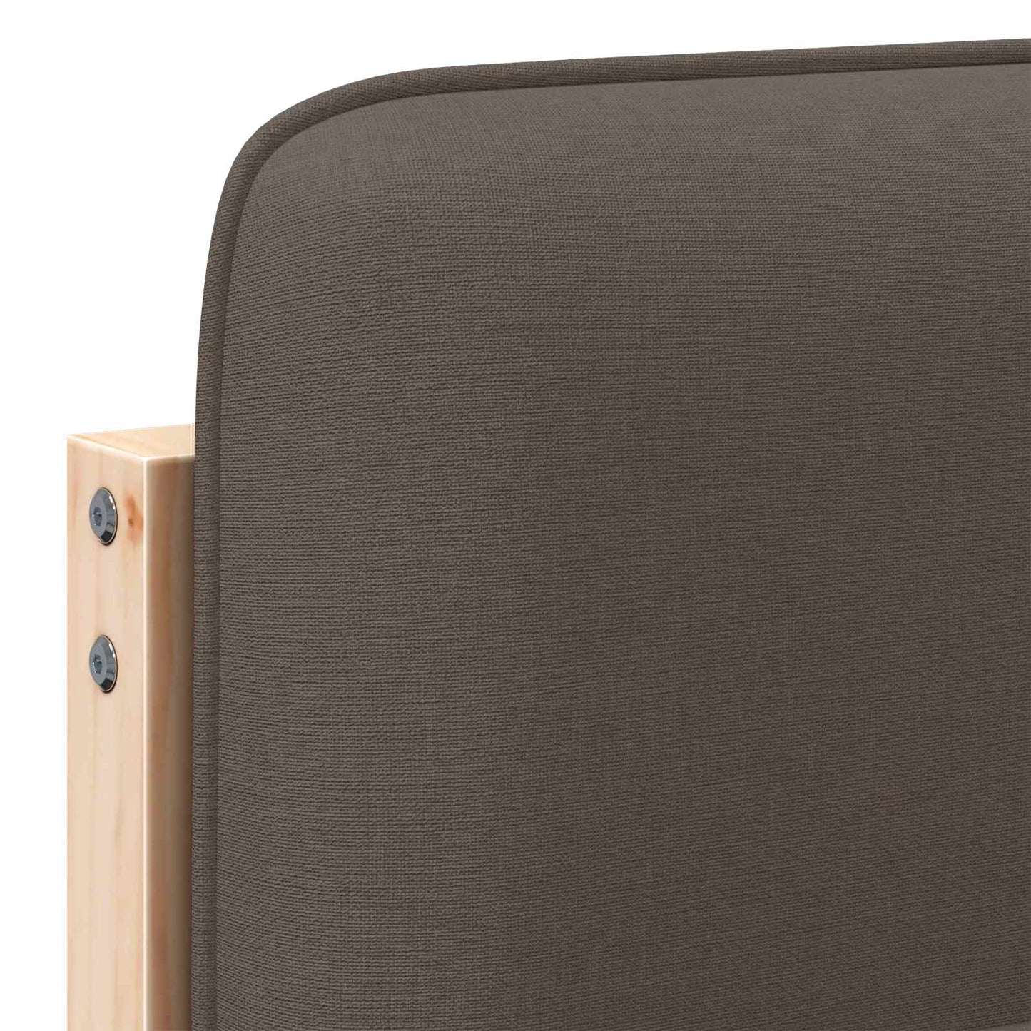 vidaXL Gepolstertes Kopfteil mit Kopfteil Braun und Taupe 180 cm