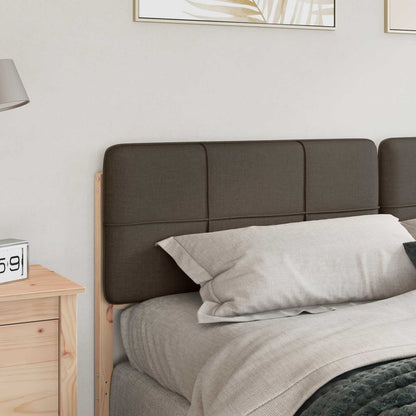 vidaXL Gepolstertes Kopfteil mit Kopfteil Braun und Taupe 180 cm