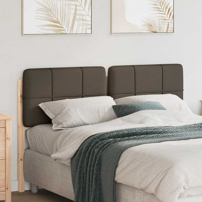 vidaXL Gepolstertes Kopfteil mit Kopfteil Braun und Taupe 160 cm