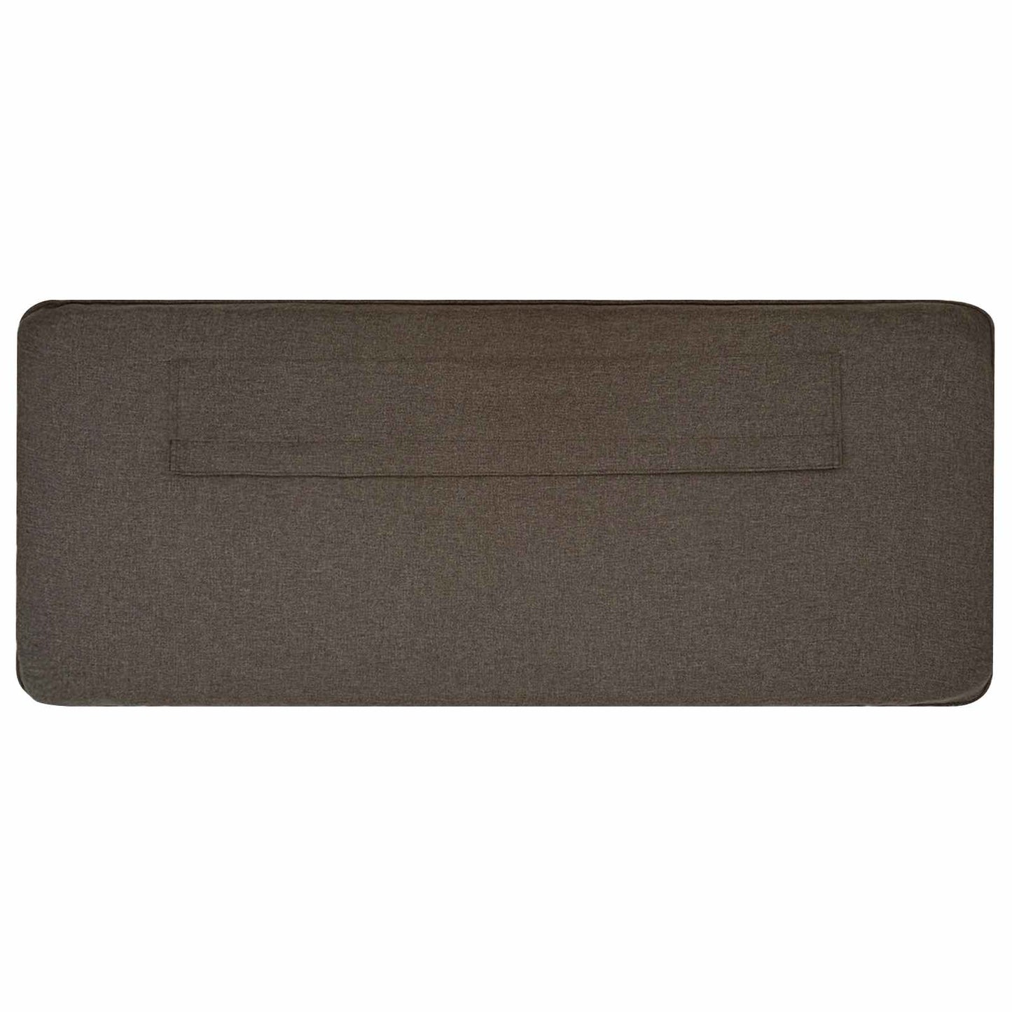 vidaXL Gepolstertes Kopfteil mit Kopfteil Braun und Taupe 100 cm