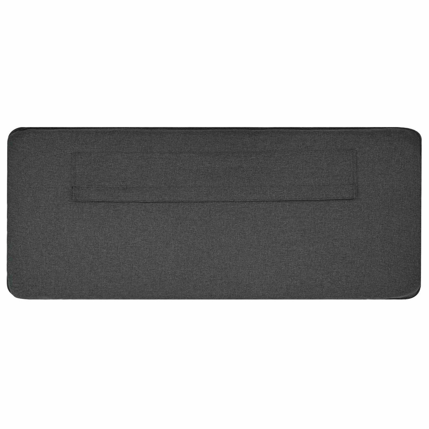 vidaXL Gepolstertes Kopfteil mit Kopfteil Braun und Dunkelgrau 80 cm
