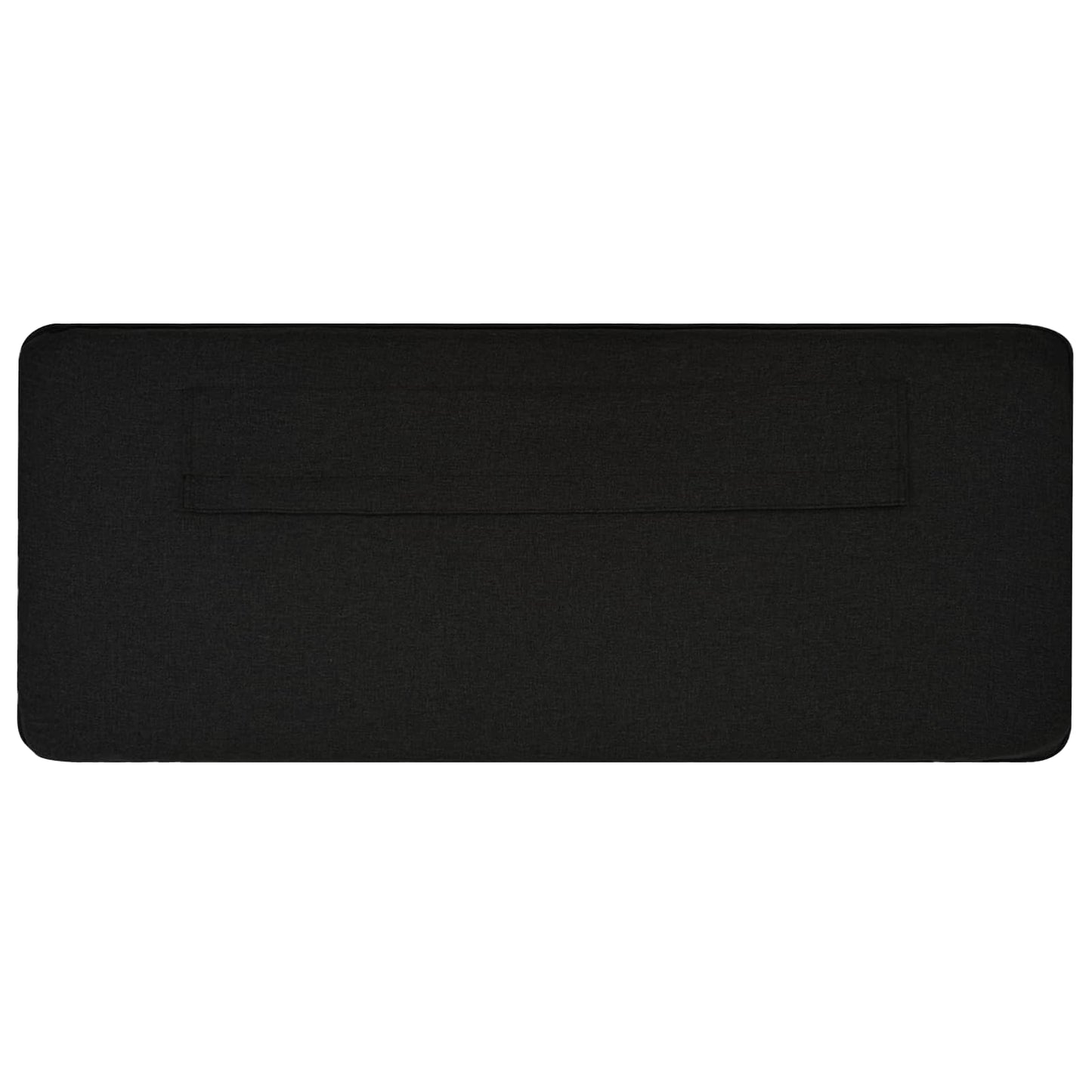 vidaXL Tête de lit rembourrée avec sommier marron et noir 80 cm