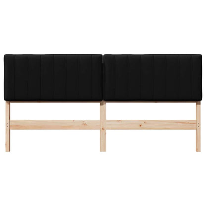 Gepolstertes Kopfteil mit Kopfteil Braun und Schwarz 180 cm