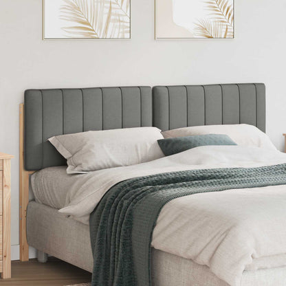 Gepolstertes Kopfteil mit Kopfteil Braun und Hellgrau 160 cm