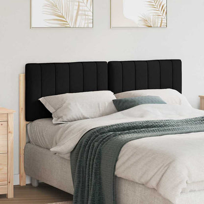 vidaXL Gepolstertes Kopfteil mit Kopfteil Braun und Schwarz 140 cm