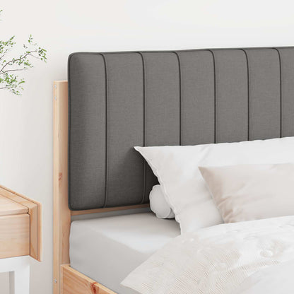 Gepolstertes Kopfteil mit Kopfteil Braun und Hellgrau 100 cm