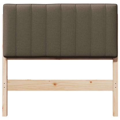 vidaXL Gepolstertes Kopfteil mit Kopfteil Braun und Taupe 90 cm