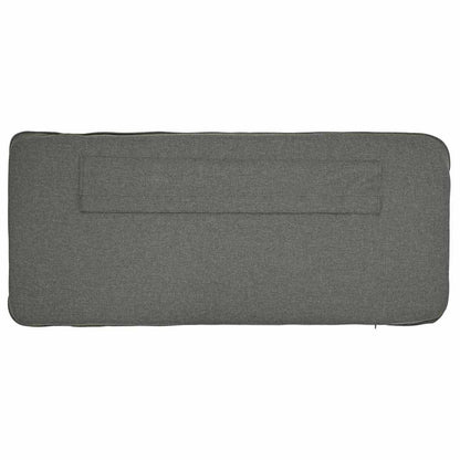 Gepolstertes Kopfteil mit Kopfteil Braun und Hellgrau 80 cm