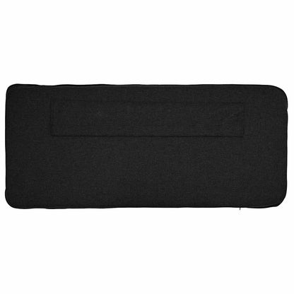 Gepolstertes Kopfteil mit Kopfteil Braun und Schwarz 80 cm