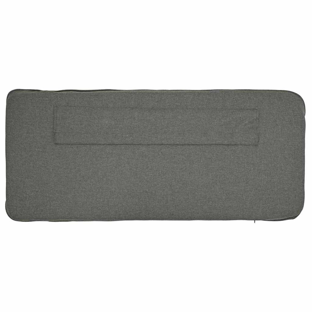 Gepolstertes Kopfteil mit Kopfteil Braun und Hellgrau 75 cm