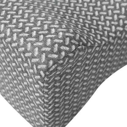 Knierolle Einfarbig Grau 26 x 21,5 x 15 cm Viscoschaum