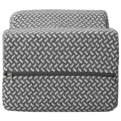 Knierolle Einfarbig Grau 26 x 21,5 x 15 cm Viscoschaum