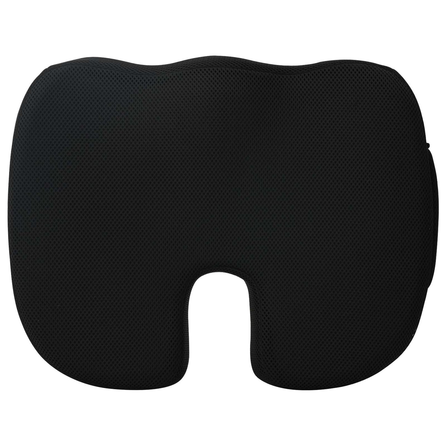 vidaXL Sitzkissen mit Kissen Schwarz 47 x 36,5 x 8 cm Mit Netz