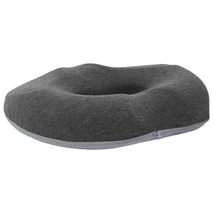 Sitzkissen Einfarbig Dunkelgrau 42 x 36,5 x 8 cm Viscoschaum