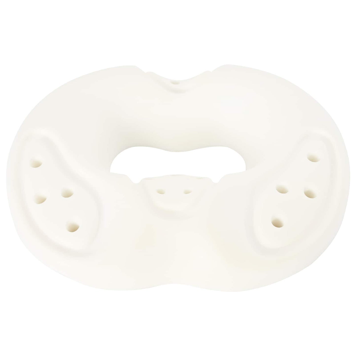 Sitzkissen Einfarbig Dunkelgrau 42 x 36,5 x 8 cm Viscoschaum