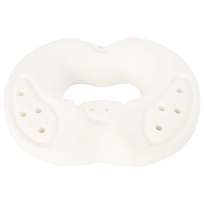 Sitzkissen Einfarbig Dunkelgrau 42 x 36,5 x 8 cm Viscoschaum