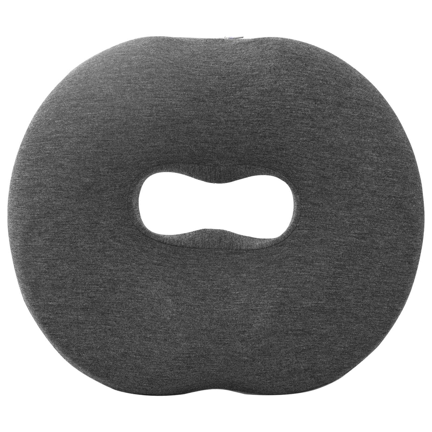 Sitzkissen Einfarbig Dunkelgrau 42 x 36,5 x 8 cm Viscoschaum