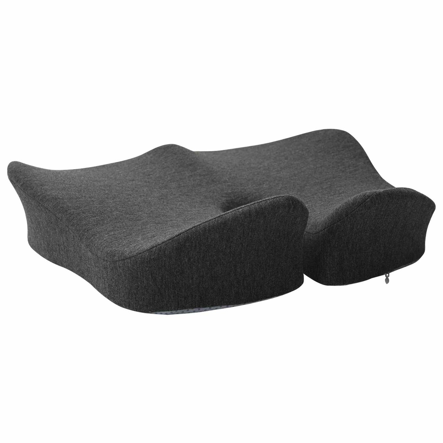 vidaXL Kopfkissen mit Kissen Dunkelgrau 50 x 43 x 10 cm Baumwolle