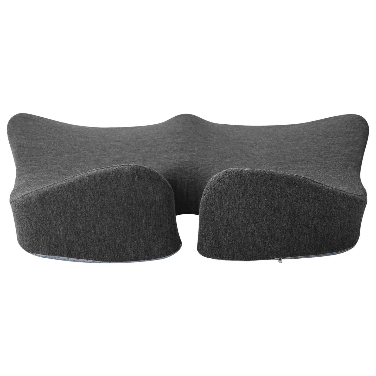 vidaXL Kopfkissen mit Kissen Dunkelgrau 50 x 43 x 10 cm Baumwolle