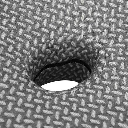 Nackenstützkissen Einfarbig Grau 58 x 38 x 12 cm Viscoschaum