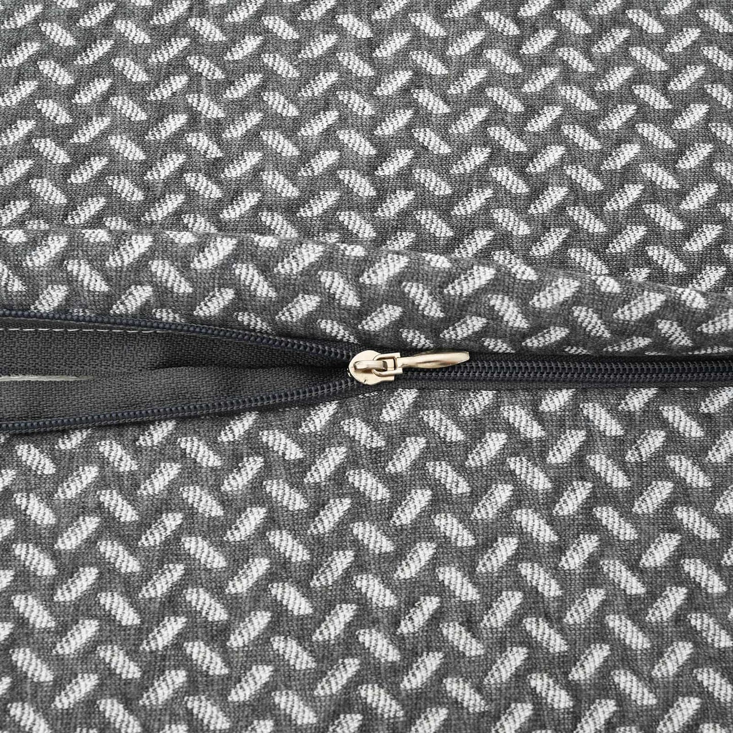 Nackenstützkissen Einfarbig Grau 58 x 38 x 12 cm Viscoschaum