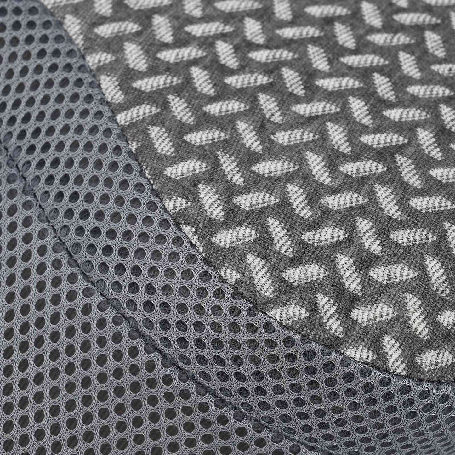 Nackenstützkissen Einfarbig Grau 58 x 38 x 12 cm Viscoschaum