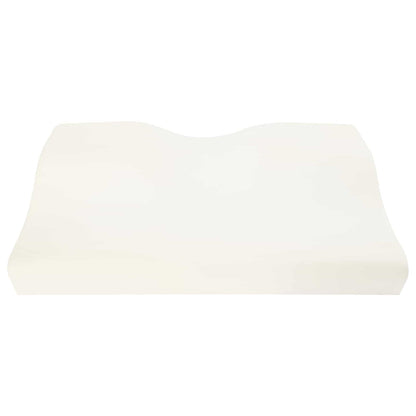 Kopfkissen mit Kissen Weiß 60 x 34 x 11 cm Polyester