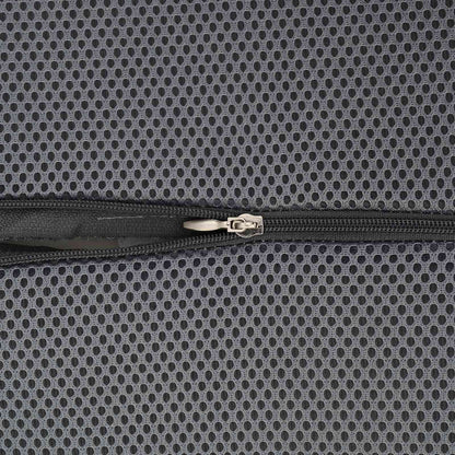 Rücken Kissen Einfarbig Grau 36 x 30 x 12 cm Viscoschaum