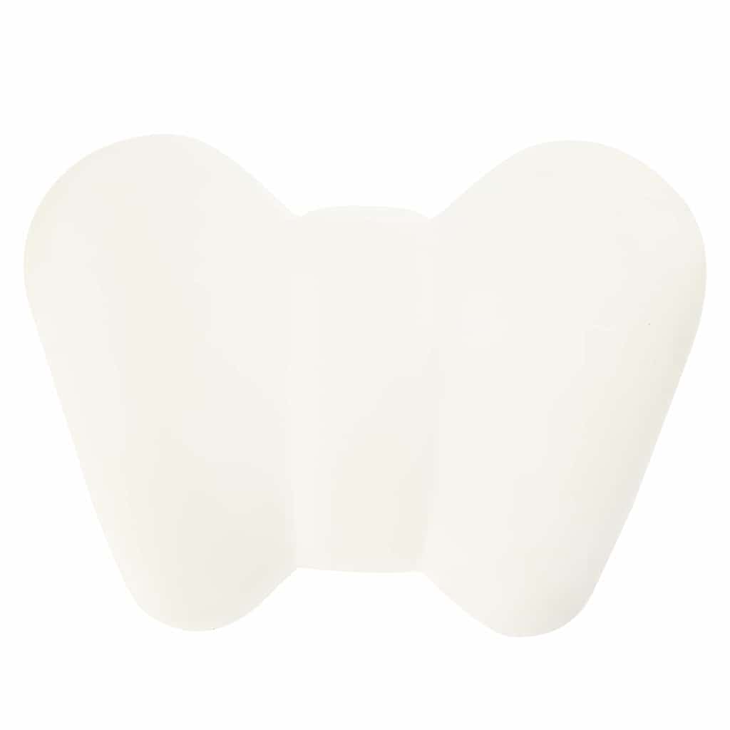 Rücken Kissen Einfarbig Grau 40 x 32 x 14 cm Viscoschaum