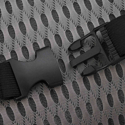 Kissenset Einfarbig Verstellbar 2 pcs Grau Viscoschaum