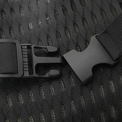 Kissenset Einfarbig Verstellbar 2 pcs Schwarz Viscoschaum