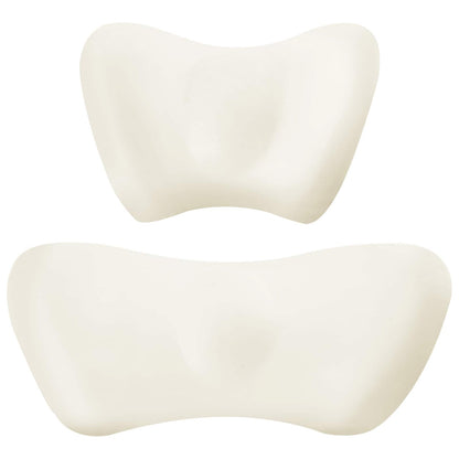 Kissenset Einfarbig Verstellbar 2 pcs Schwarz Viscoschaum