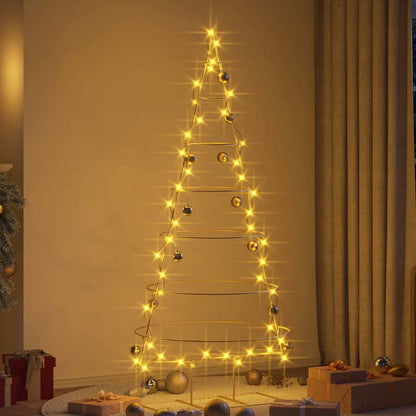 Metall Weihnachtsbaum Gold 180 cm Pulverbeschichteter Stahl