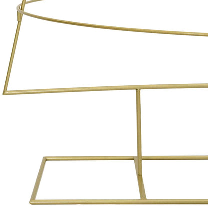 vidaXL Metall Weihnachtsbaum Gold 209 cm Pulverbeschichteter Stahl