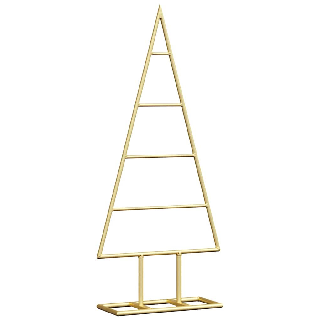 Metall Weihnachtsbaum Gold 60 cm Pulverbeschichteter Stahl