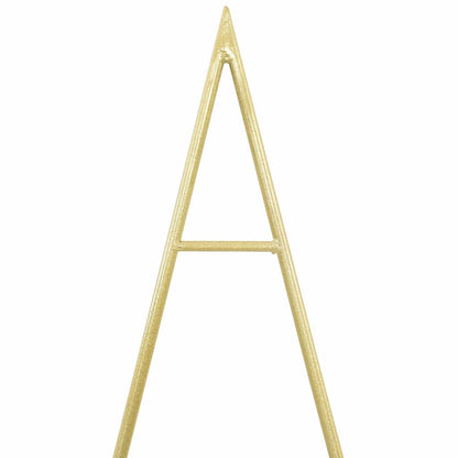 vidaXL Metall Weihnachtsbaum Gold 90 cm Pulverbeschichteter Stahl