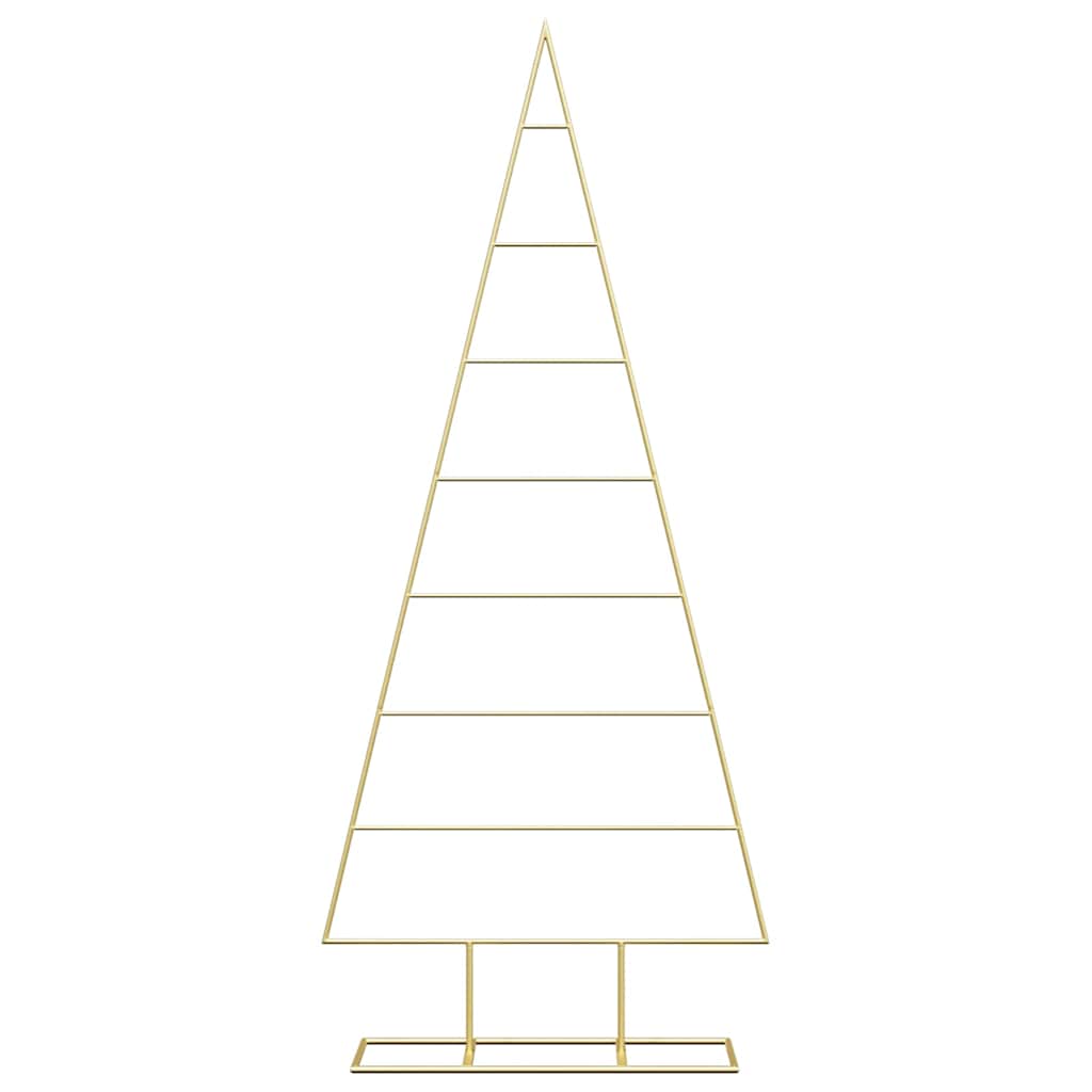 Metall Weihnachtsbaum Gold 150 cm Pulverbeschichteter Stahl