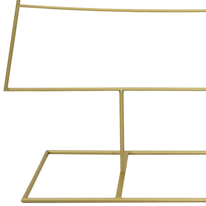 vidaXL Metall Weihnachtsbaum Gold 181 cm Pulverbeschichteter Stahl