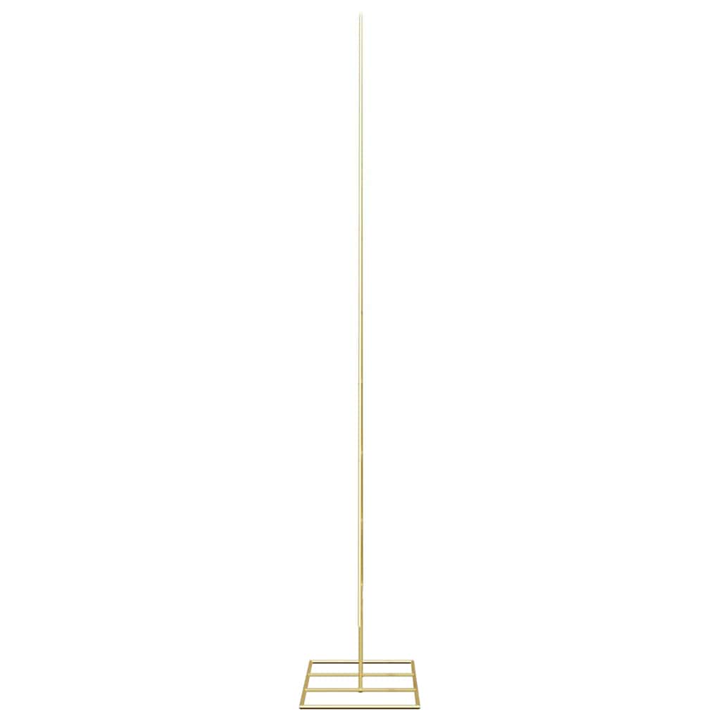 vidaXL Metall Weihnachtsbaum Gold 181 cm Pulverbeschichteter Stahl