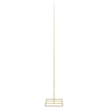 vidaXL Metall Weihnachtsbaum Gold 181 cm Pulverbeschichteter Stahl