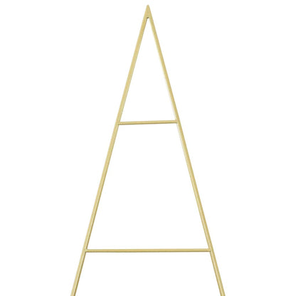 Metall Weihnachtsbaum Gold 211 cm Pulverbeschichteter Stahl