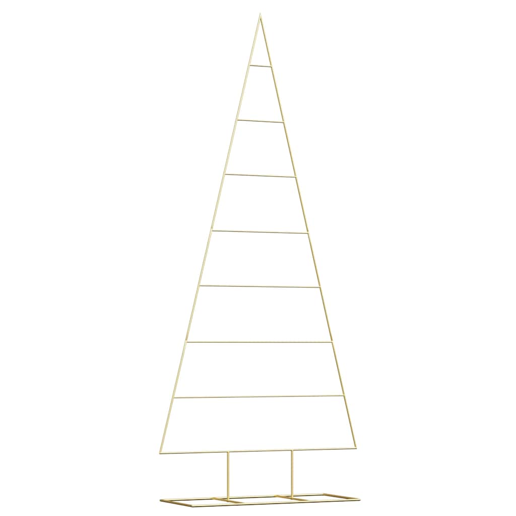 Metall Weihnachtsbaum Gold 211 cm Pulverbeschichteter Stahl